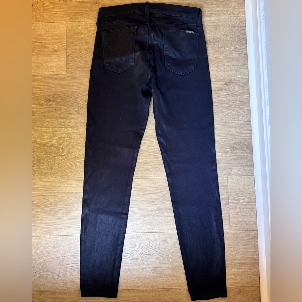 Hudson Krista Super Skinny Shiny Black Denim Jean
Size 31 - Picture 5 of 9